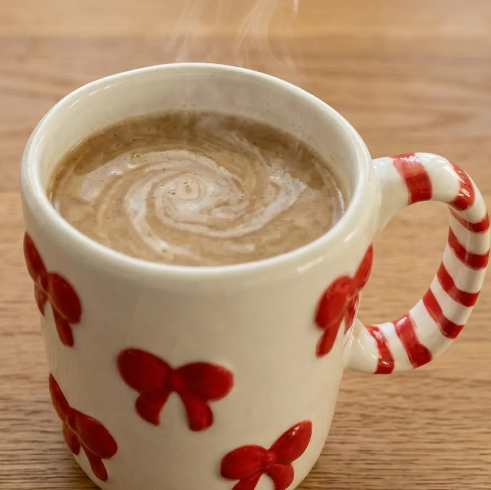 Hot cozy Spiced drink in a mug